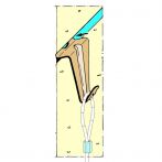 Protektor Nr.: 1114 Bilderhaken für Bilderleiste 1110 für den Innenputz