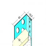 Protektor Nr.: 1133 Abschlussprofil für den Trockenbau