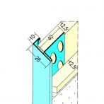 Protektor Nr.: 1138 Abschlussprofil für den Trockenbau