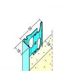 Protektor Nr.: 1220 Abschlussprofil für den Innenputz
