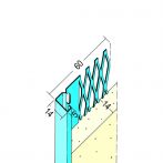 Protektor Nr.: 1230 Abschlussprofil für den Innenputz