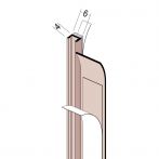 Protektor Nr.: 37103 Anputzdichtleiste mit Schattenfuge