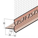 Protektor Nr.: 37428 Einschubprofil an Rolladen/Raffstorekasten mit Gewebe 6 mm