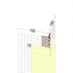 Protektor Nr.: 37525 Gewebeeckwinkel mit Abzugskante für Wärmedämmung