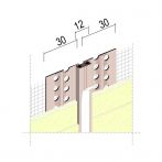 Protektor Nr.: 37532 Bewegungsfugenprofil für Wärmedämmung