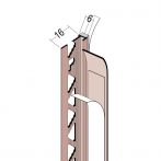 Protektor Nr.: 37606 Anputzdichtleiste mit Schattenfuge