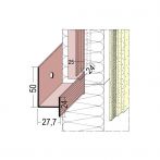 Protektor Nr.: 3760 Halteleiste für mechanisch befestigte Wärmedämmung