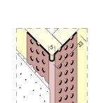 Protektor Nr.: 3763 Kantenprofil für den Trockenbau