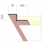 Protektor Nr.: 37834 Anschlussprofil für den Trockenbau