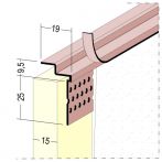 Protektor Nr.: 3788 Anschlussprofil für den Trockenbau