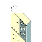 Protektor Nr.: 9297 Abschlussprofil für den Trockenbau