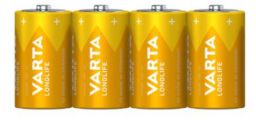 Batterie Longlife D 4er Varta im Folienpack