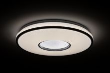 MegaLight LED Glitzer-/ Sternenleuchte Shining Silverstar | 49 cm | 24 Watt | 2000 Lumen