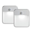 Mr Beams LED-Treppenlicht | Batteriebetrieben | Magnetisch | Set | 2x20 Lumen