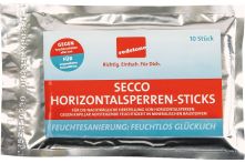 REDSTONE Secco Feuchtesanierung Horizontalsperre - 10 Sticks