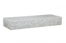 Redsun Granit Blockstufe hellgrau gesägt geflammt 35x15 cm