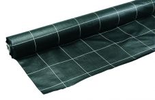 Redsun Wurzelschutzfolie schwarz 110 Gramm Flächengewicht, Rolle 100x2 m