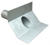 Rhedach Attika Entwässerung Aluminium 45 Grad für Keile