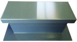 Rhedach Aufzugsschachtentlüfter Aluminium