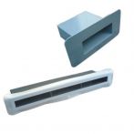 Rhedach Notentwässerung Außen aus Hart-PVC mit Flansch 50 mm