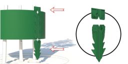 RootBarrier Connector | Grün