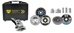 Samedia Profi-Set für Fliesenleger AGR 500 mit Bohrkrone und Trennscheibe