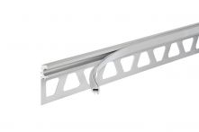 Schlüter ARCLINE Endkappe 2,5 m Länge, Ecke 11 mm Höhe E110