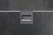 Schlüter ARCLINE Rollenhalter mit Glasträger Edition 400