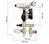 Schlüter BEKOTEC-THERM Festwertregelstation