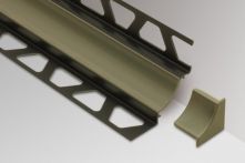 Schlüter DILEX HKW Randfuge Endkappe - Grau