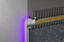 Schlüter LIPROTEC WS20K1AAE 2,5 m m.A. Aufnahmeprofil ind. Kabelabdeckung