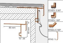 Schlüter BARA RTKEG Randprofil Außenecke