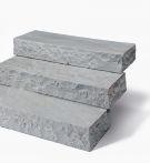 Seltra Blockstufe ATLAS spaltrau 15x35 cm Grau Naturstein