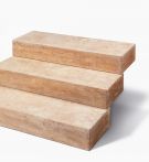 Seltra Blockstufe DORATO geschliffen 15x35 cm Gold-Gelb-Beige Naturstein