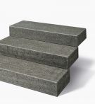 Seltra Blockstufe ASTRA satiniert 15x35 cm violett-gewolkt Naturstein