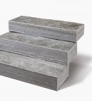 Seltra Blockstufe LUSERNA VALLEVERDE 15x35x100cm Grau-gelblich gemischt Naturstein