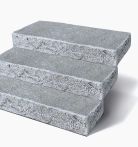 Seltra Blockstufe Marrakesch Grau-Blau Classic, Naturstein, Stufenplatte - 14x35x100 cm