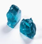 Seltra Brocken Glas Azurblau gebrochen Glas 60-120 mm