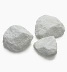 Seltra Brocken Thassos gebrochen Weiß, Dolomitmarmor