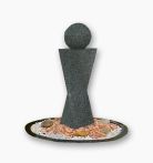Seltra Brunnen Gala Trophy 80 cm Anthrazit, Granit