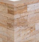 Seltra Kastell-MS Mauerstein Dorato Gold-Gelb-Beige, Naturstein - 18x30-60 cm