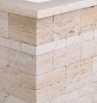 Seltra Kastell-MS Mauerstein Vanilla Romana Creme-Beige, Naturstein - 18x30-60 cm