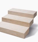 Seltra Blockstufe Orello Caramel Warmbeige, Naturstein - 15x35 cm