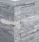 Seltra Kloster-MS Mauerstein Biasca Silbergrau-liniert, Naturstein - 18-20x30/45/60 cm