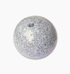 Seltra Kugel Bravo poliert Durchmesser Edelgrau, Granit - mit Bohrung