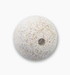 Seltra Kugel Sol gestockt Gelb-Grau, Granit - mit Bohrung