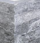 Seltra MS Mauerstein Biasca Silbergrau-liniert, Naturstein - 20x20x40 cm