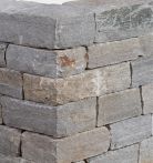 Seltra MS Mauerstein Luserna Valverde FL Grau-Gelblich, gemischt, Naturstein - 12-15x18-25 cm