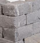 Seltra MS Mauerstein Tauern-Naturstein FL Dunkelgrau, Naturstein - 40x40 cm