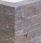 Seltra MS Mauerstein Fränkische Muschelkalk vorne & hinten gespalten, Grau-Braun-Beige, Naturstein